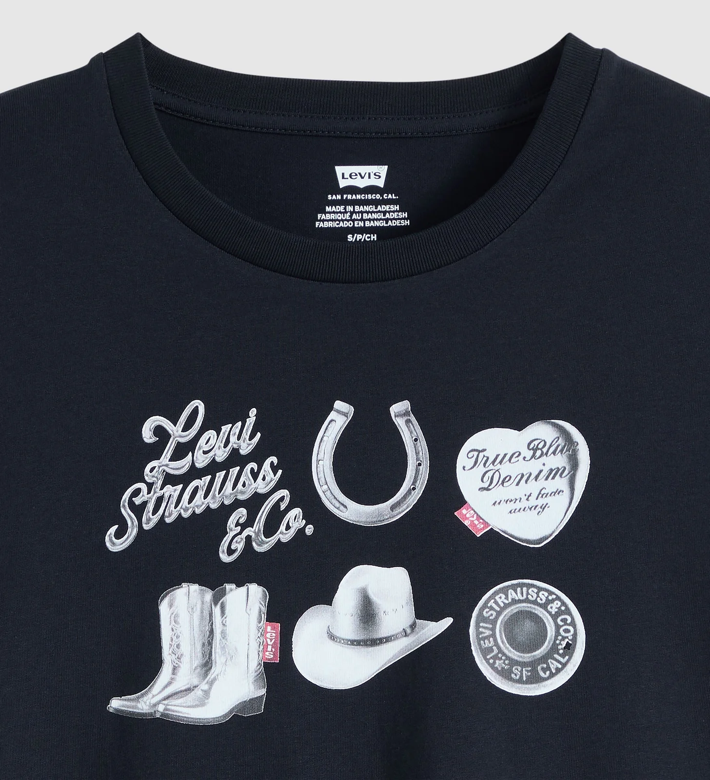 T-shirt PERFECT Levi's Silver Grid 3