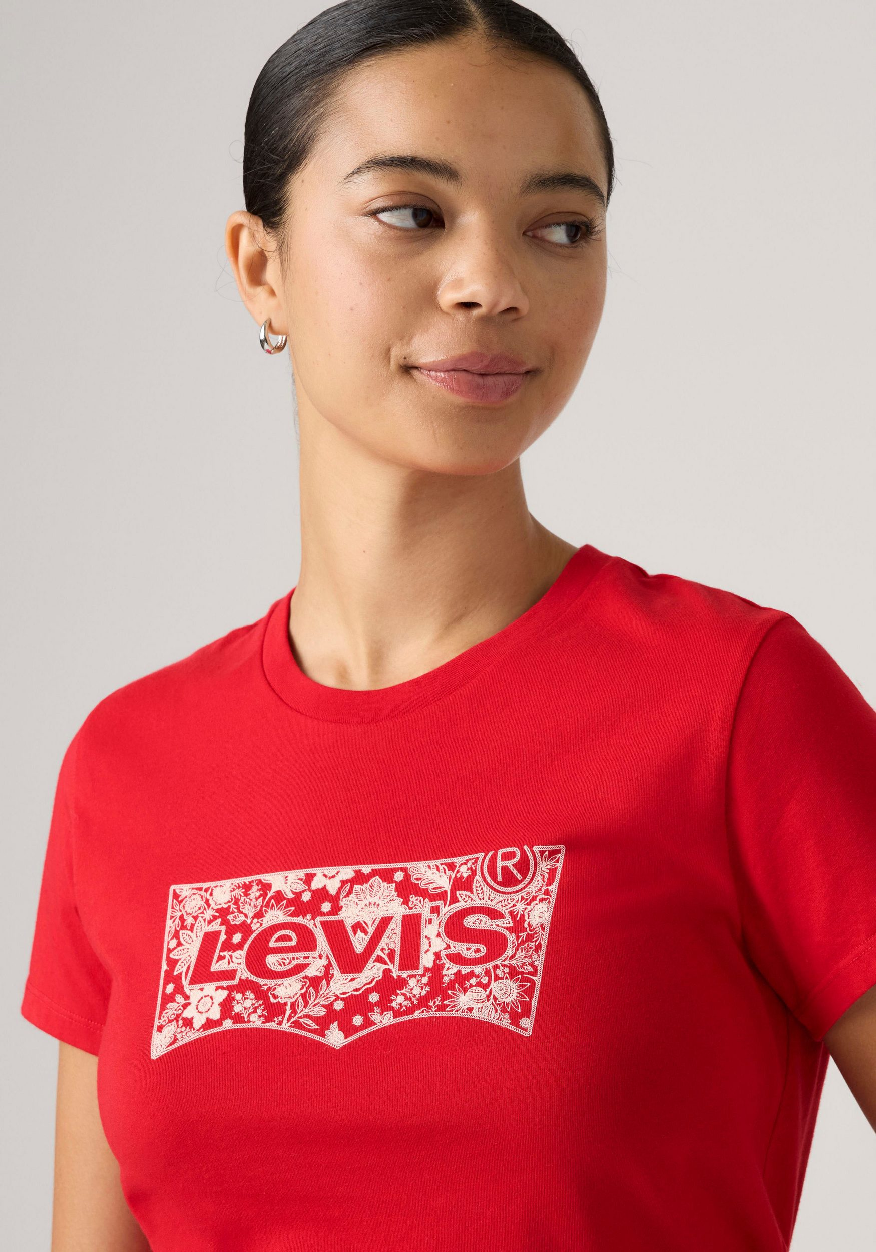 T-shirt PERFECT Levi's True Red 4
