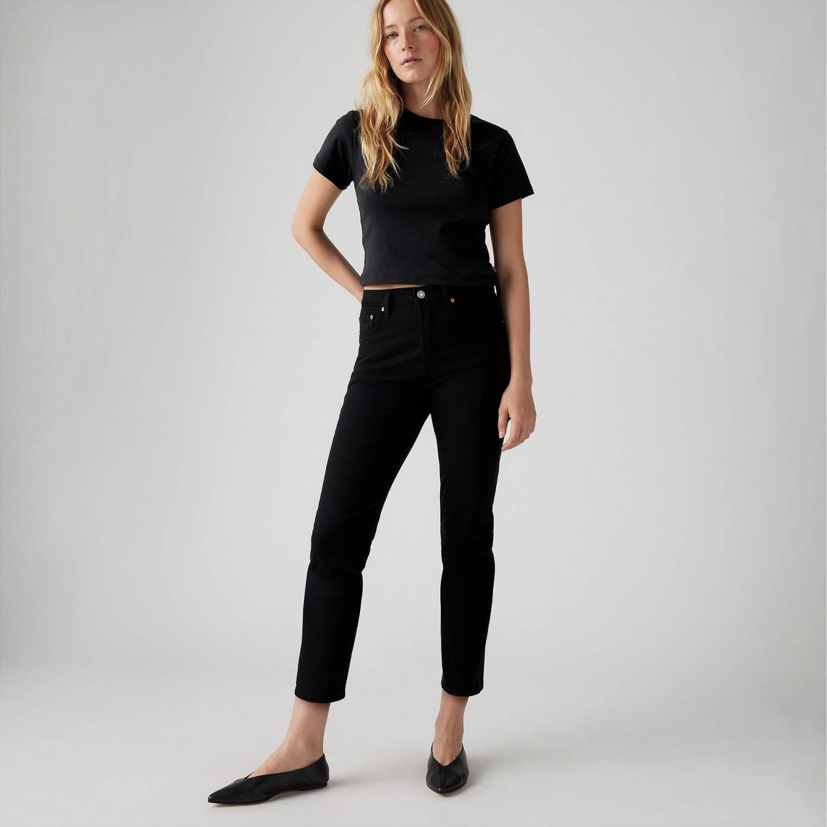 Jeans 501 CROP Levi's Black Sprout 2