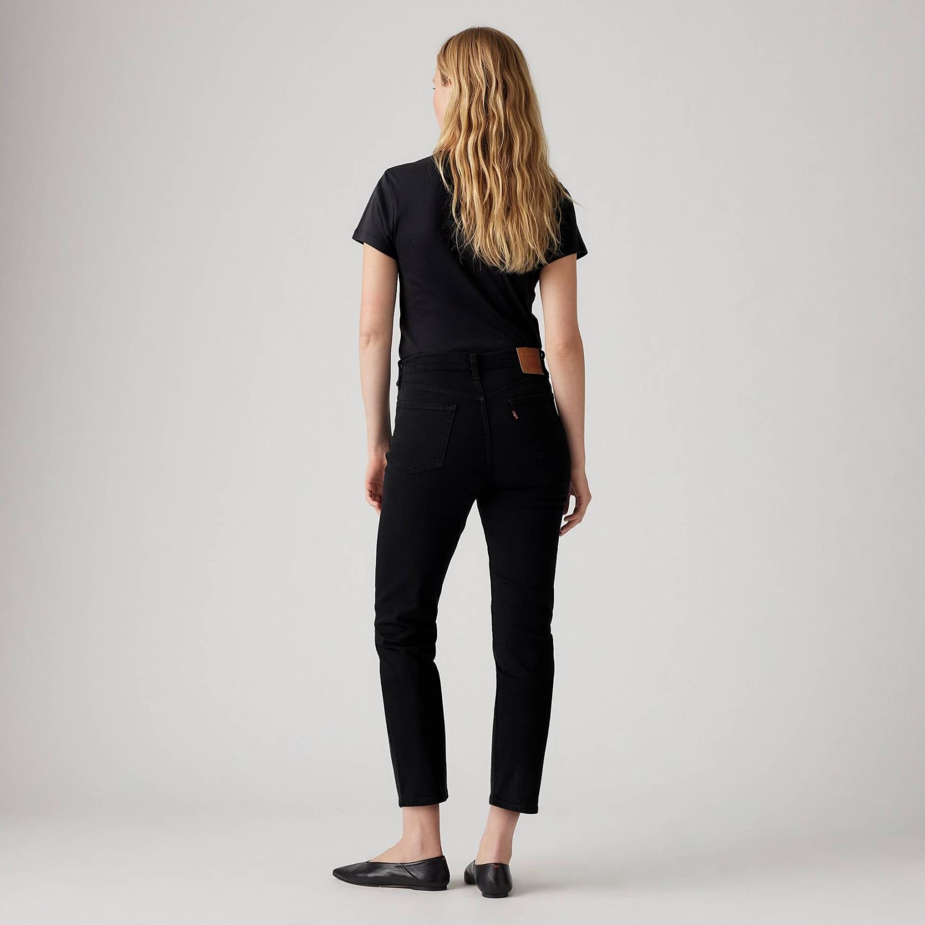Jeans 501 CROP Levi's Black Sprout 3