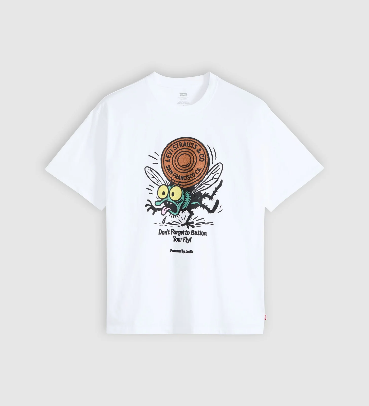 T-shirt VINTAGE FIT Levi's White Plus 4