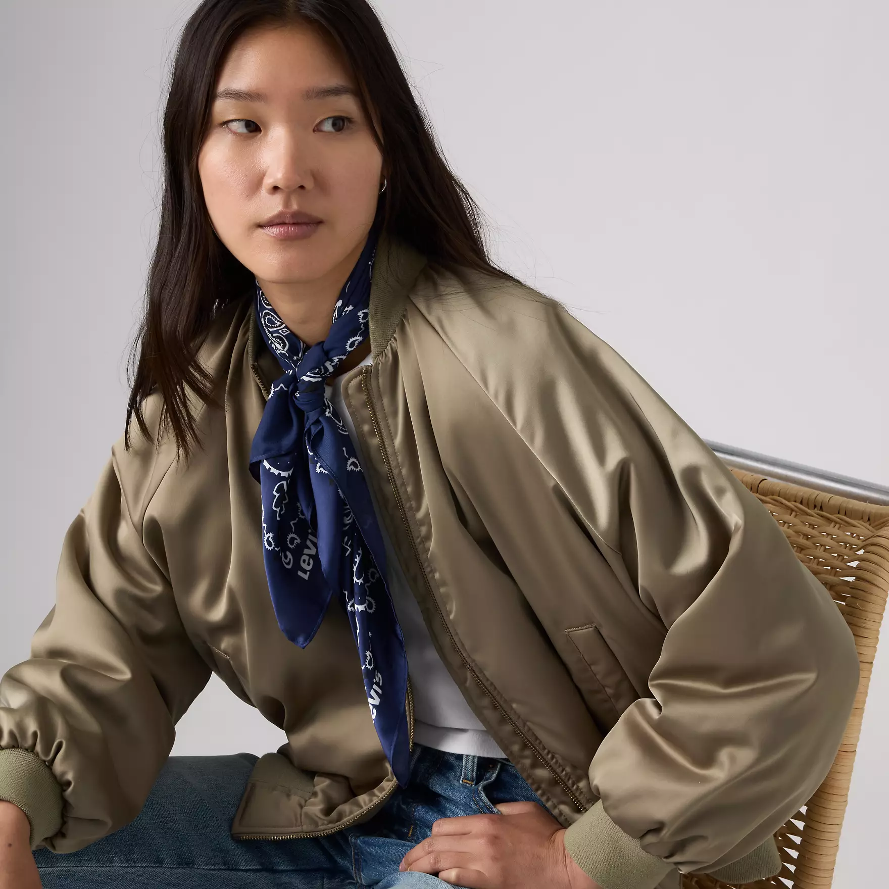 Lenço SATIN Levi's Naval Academy 2