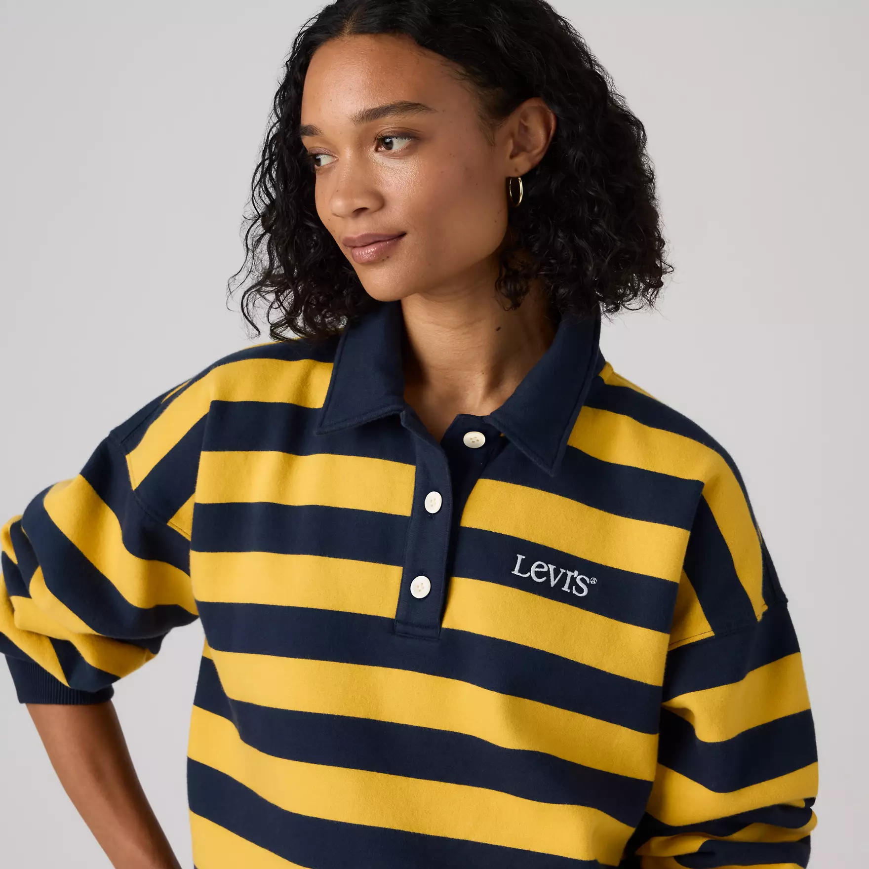 Polo RUGBY Levi's Spicy Mustard 5