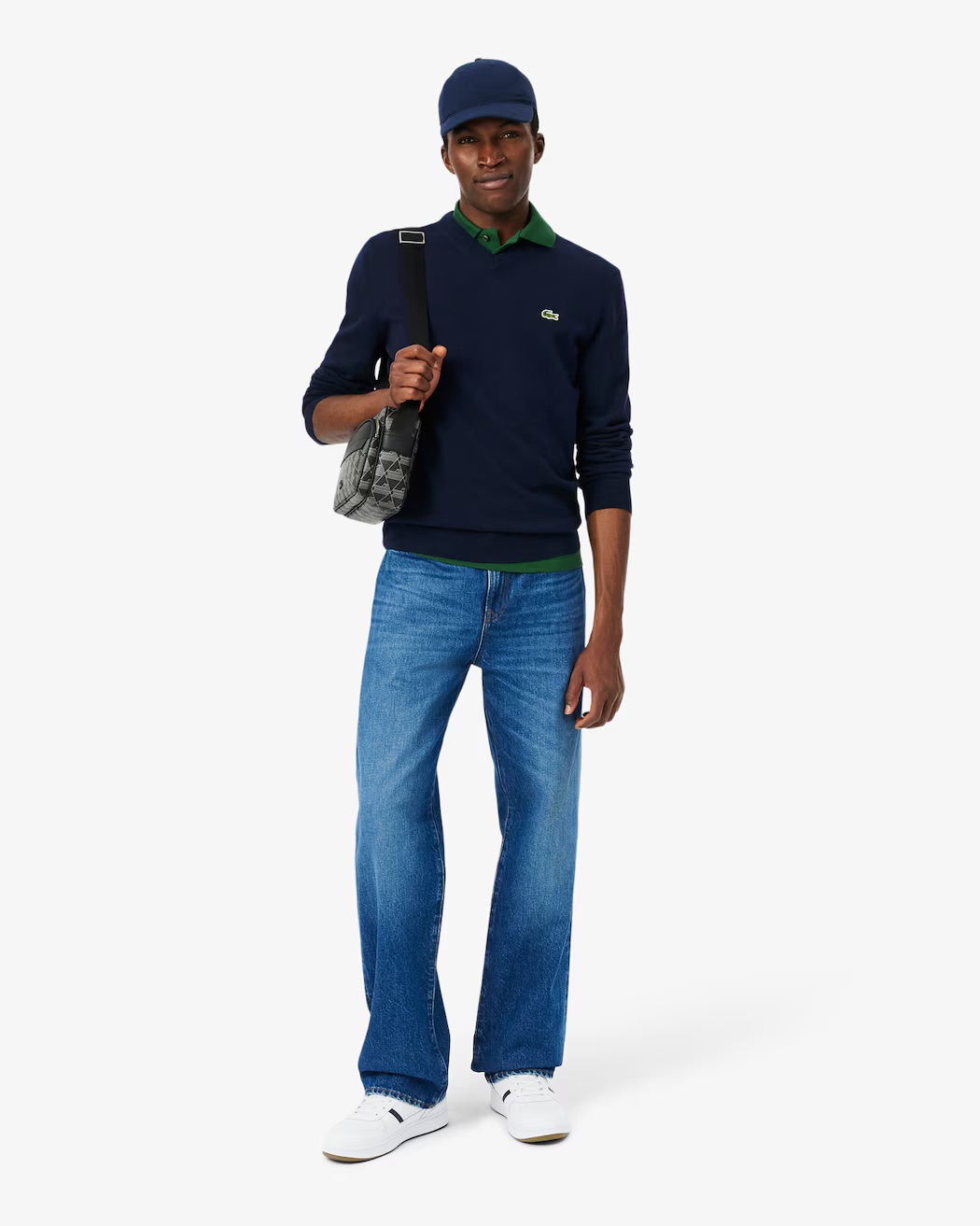 Camisola ESSENTIAL Lacoste Navy Blue 7