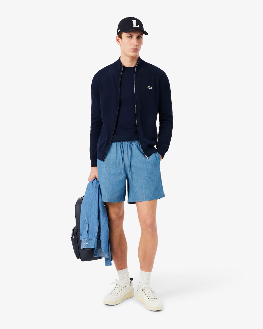 Casaco ESSENTIAL Lacoste Navy Blue 2