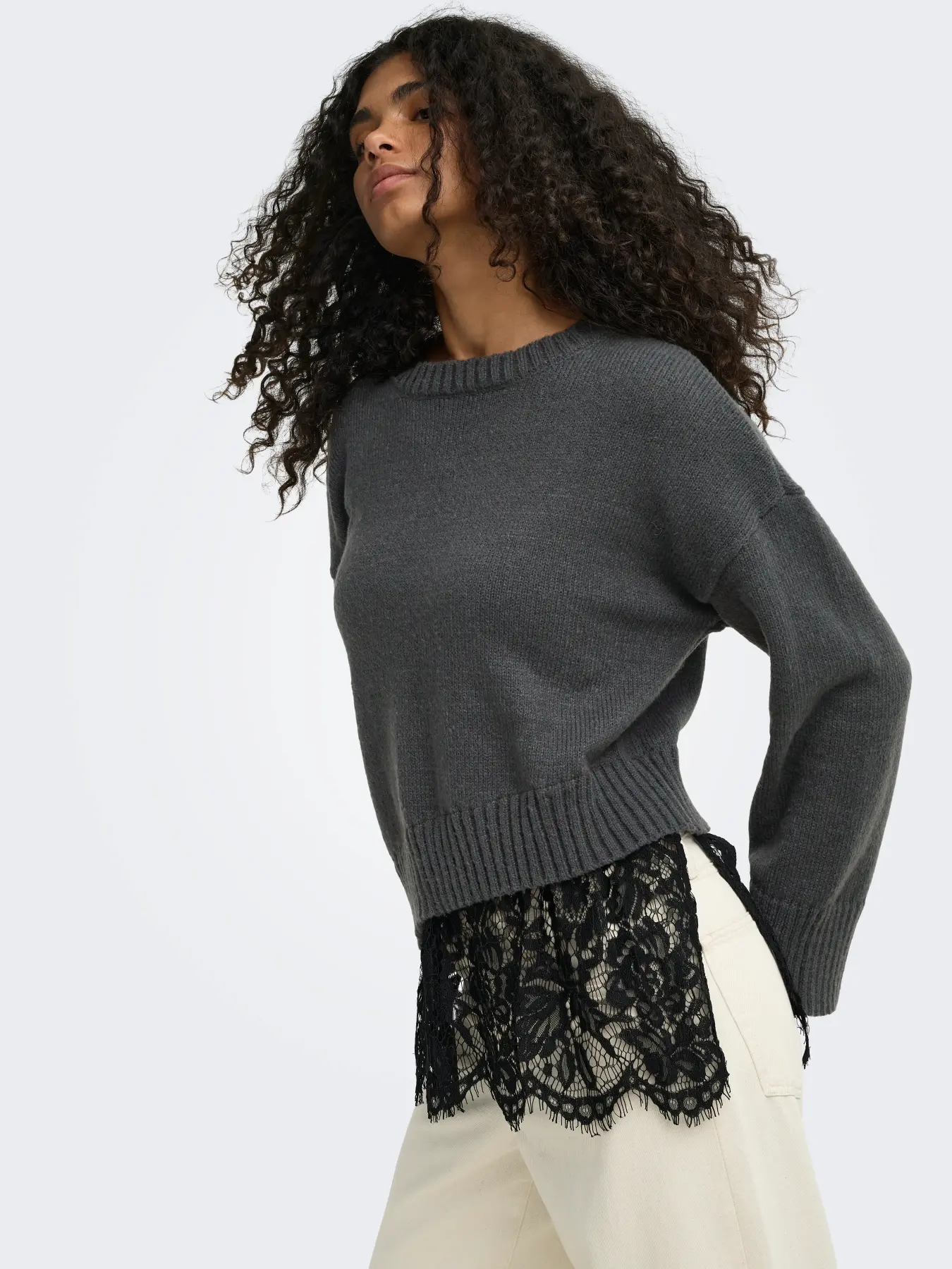 Camisola EVIE Only Dark Grey 3