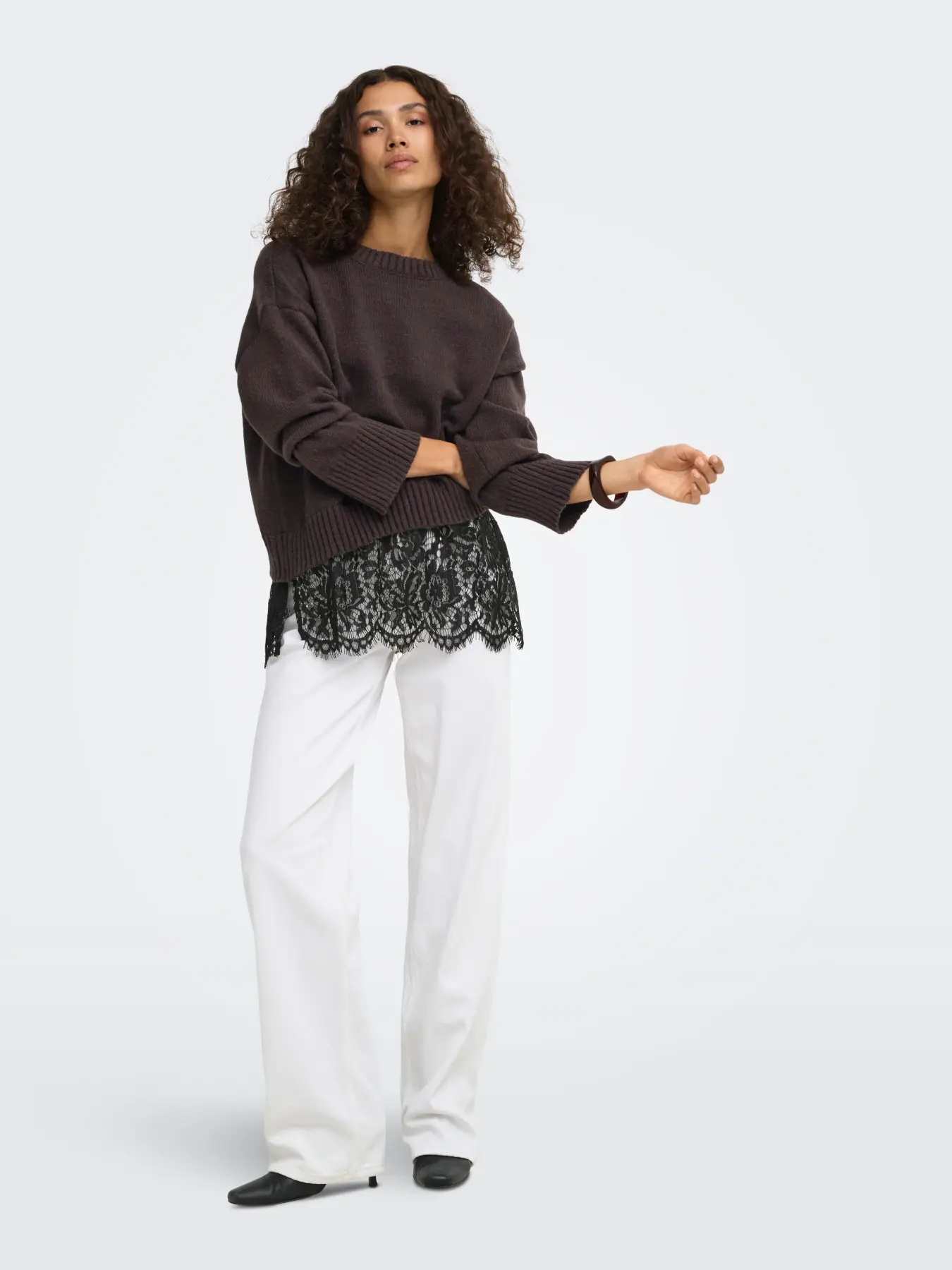 Camisola EVIE Only Coffee Bean 4
