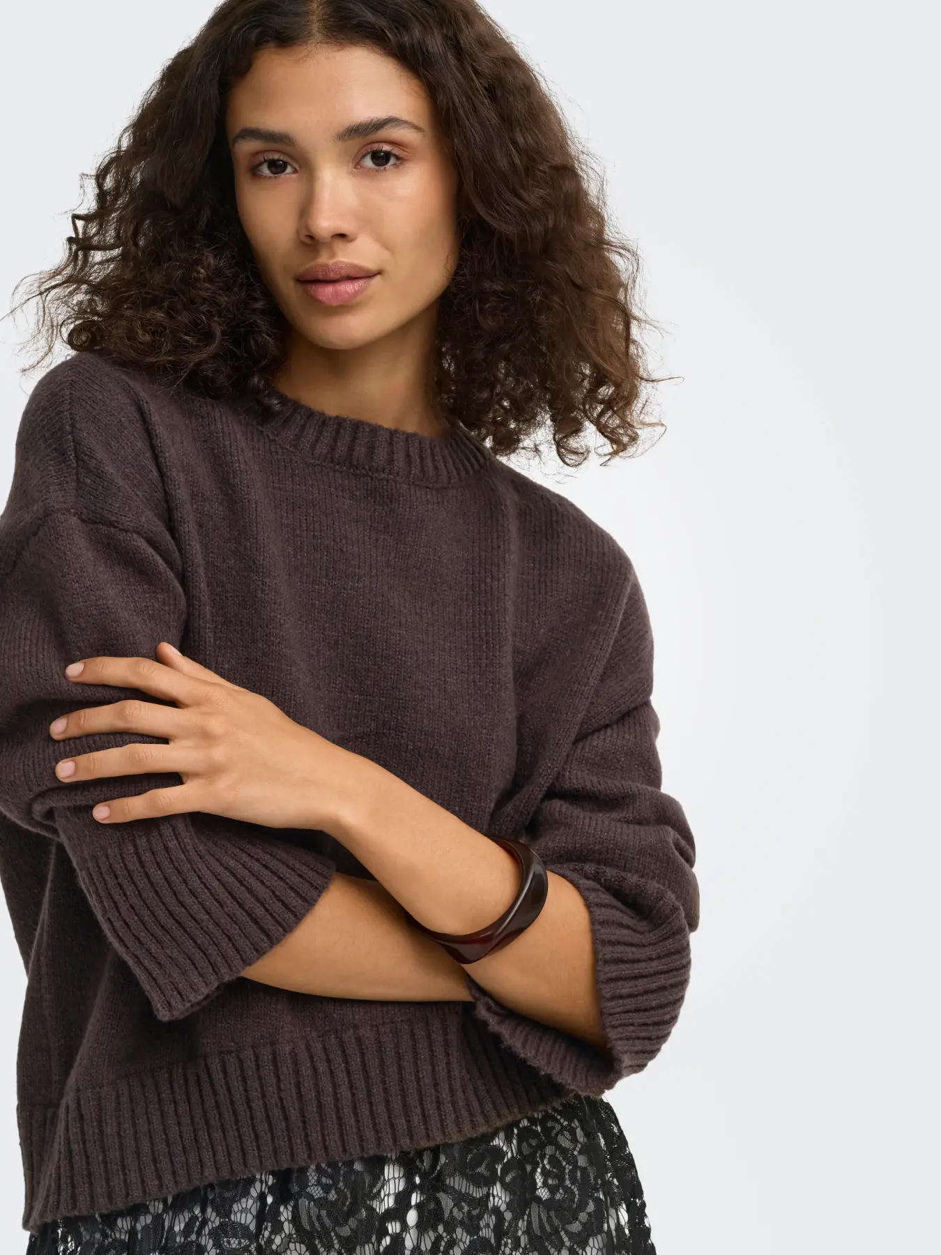 Camisola EVIE Only Coffee Bean 3