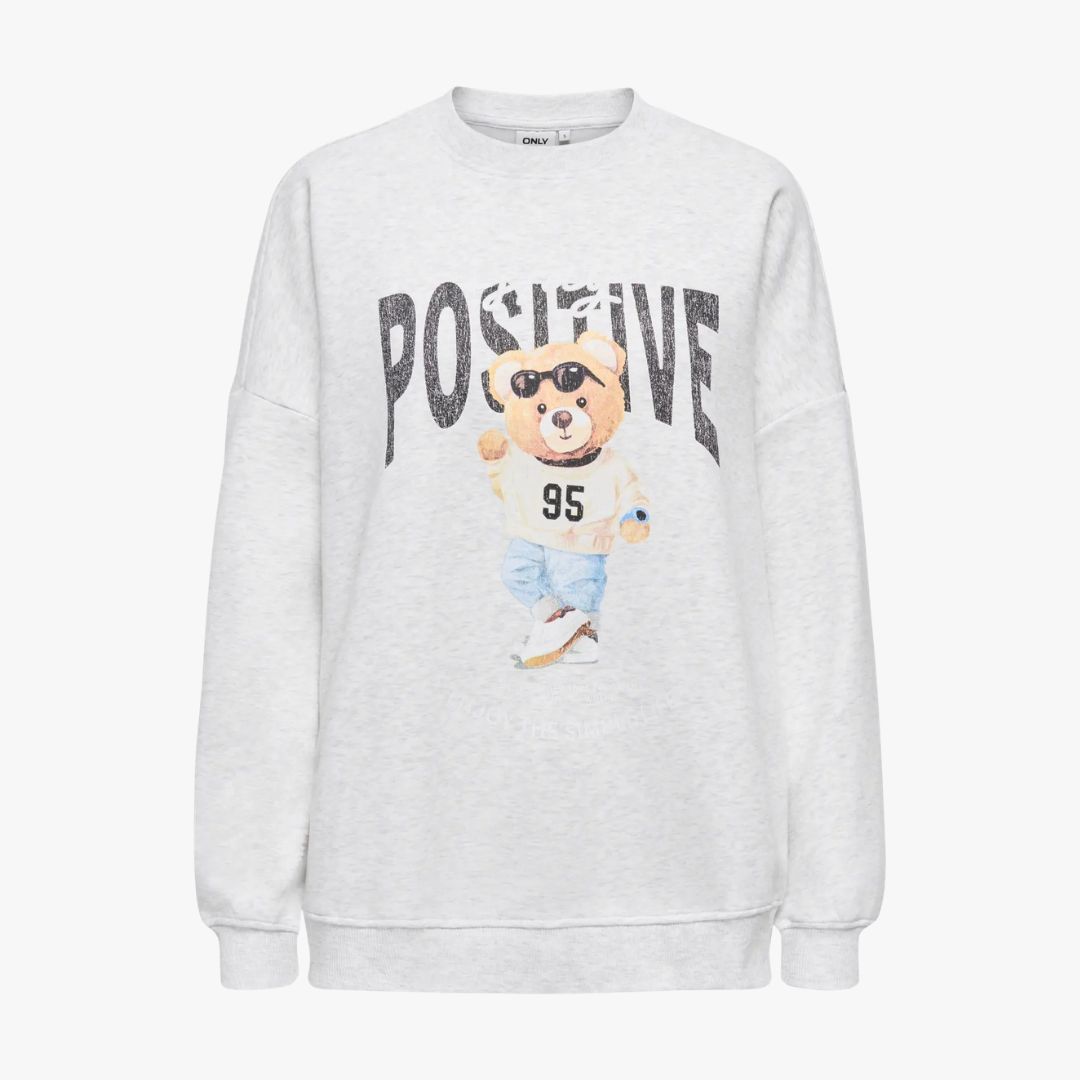 Sweatshirt BILA Only Light Grey 0