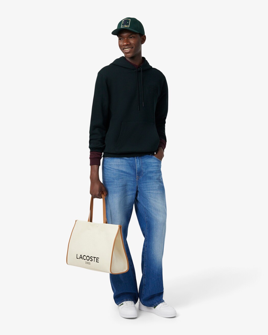 Sweatshirt SH0785 Lacoste Vert Fonce 2