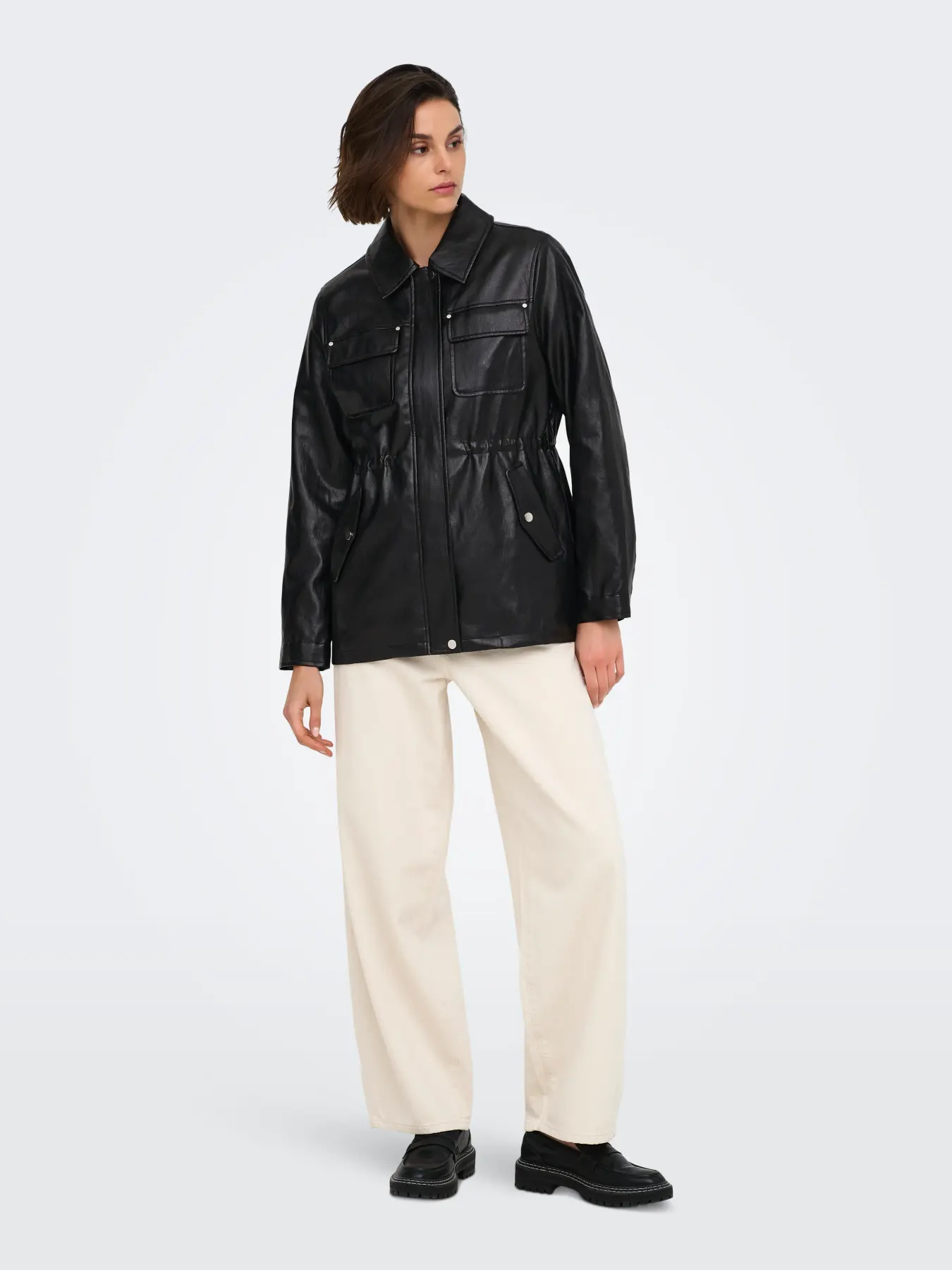 Casaco FAUX Only Black 6