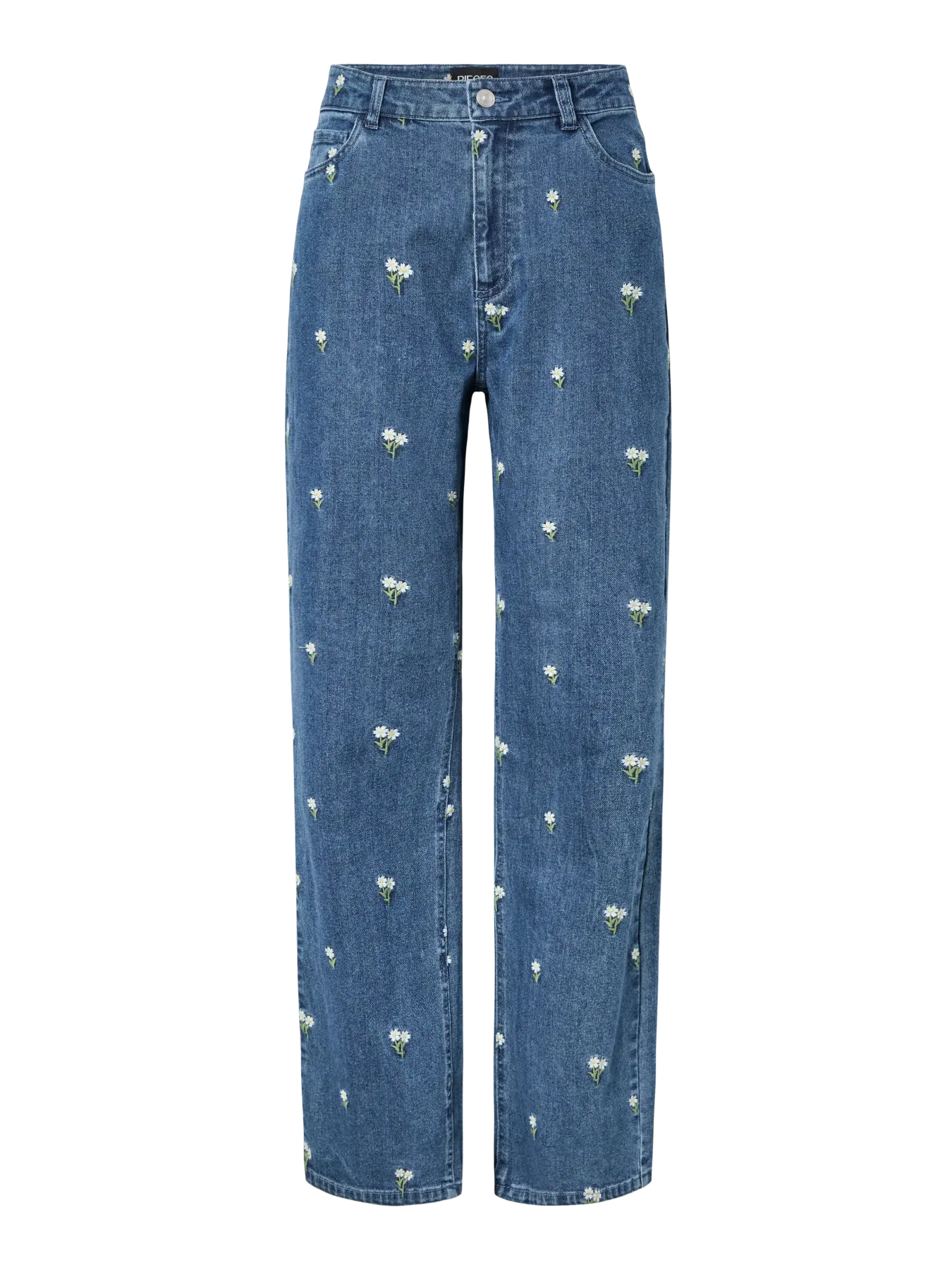 Jeans FLORA Pieces Medium Blue 1