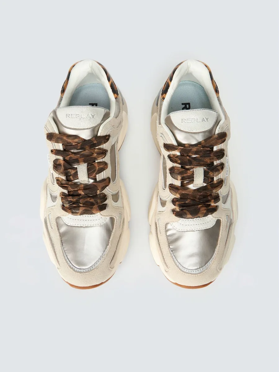 Sapatilhas DESTINY WAVE Replay Beige 2