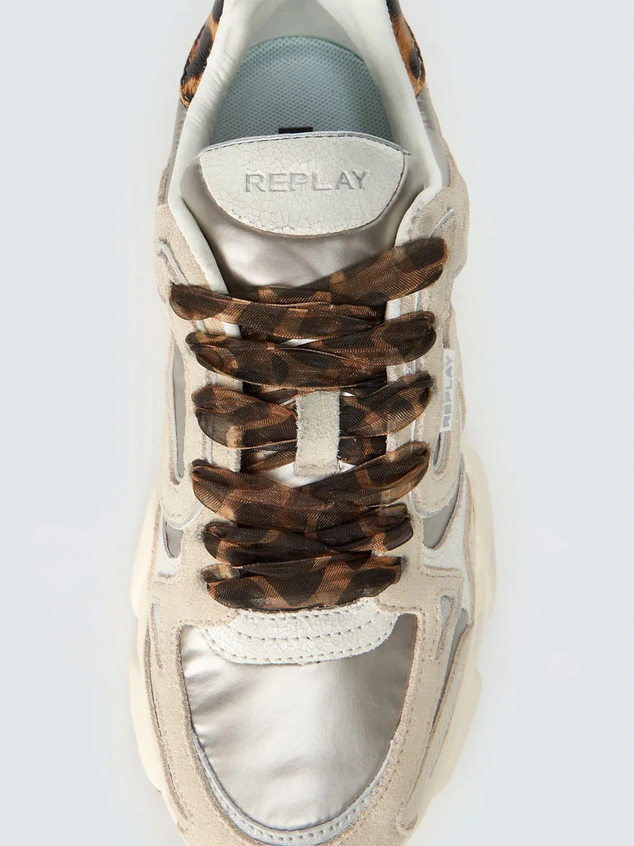Sapatilhas DESTINY WAVE Replay Beige 5