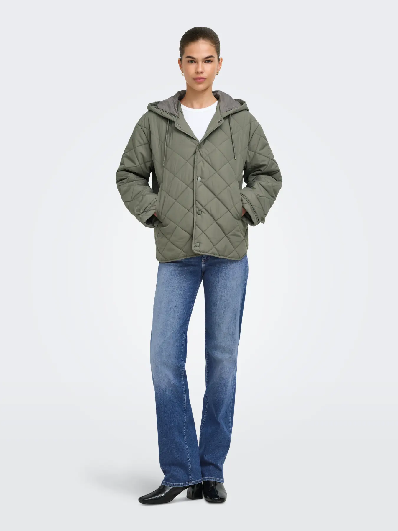 Casaco JULIET Only Smokey Olive 5