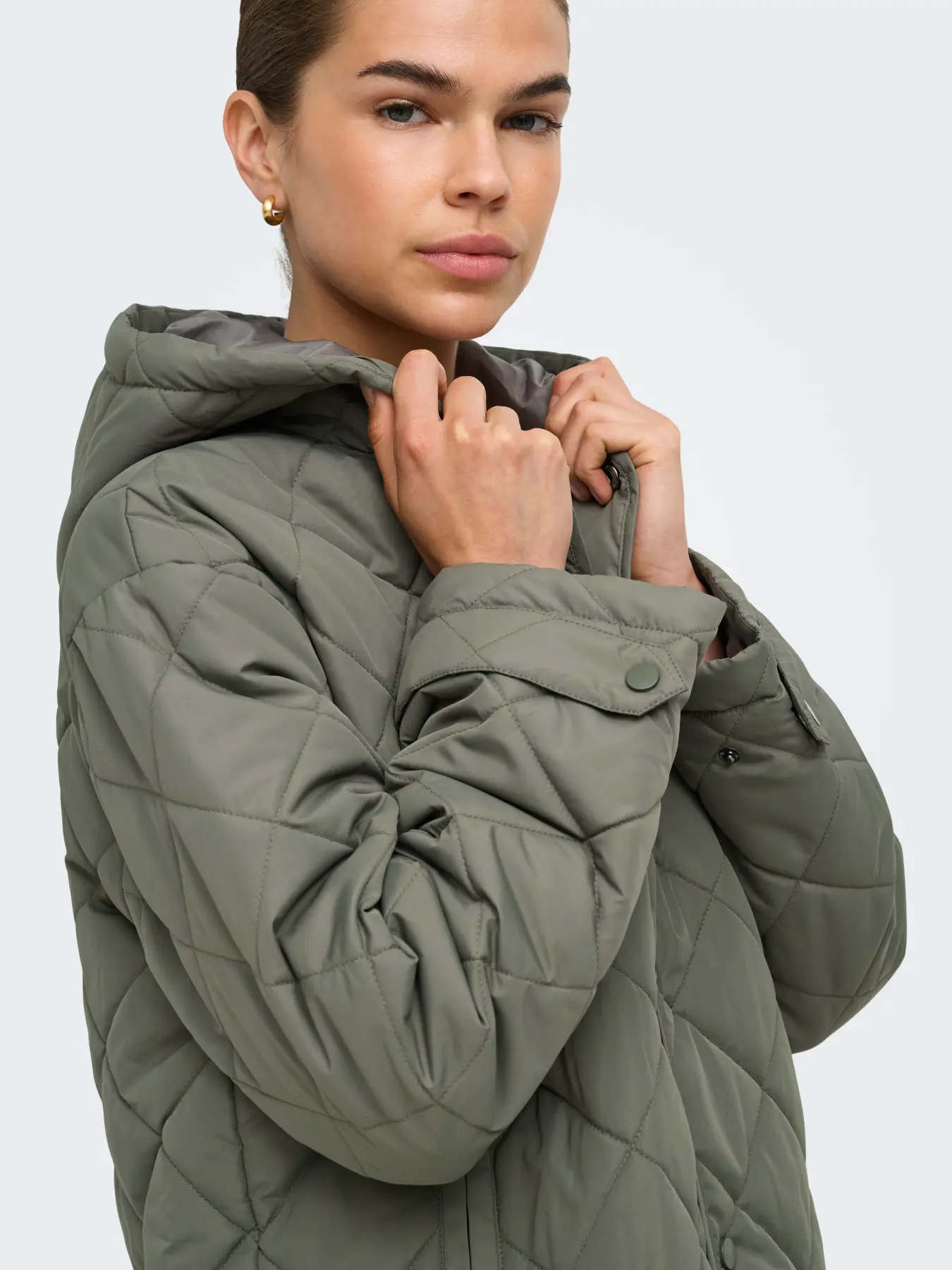 Casaco JULIET Only Smokey Olive 2