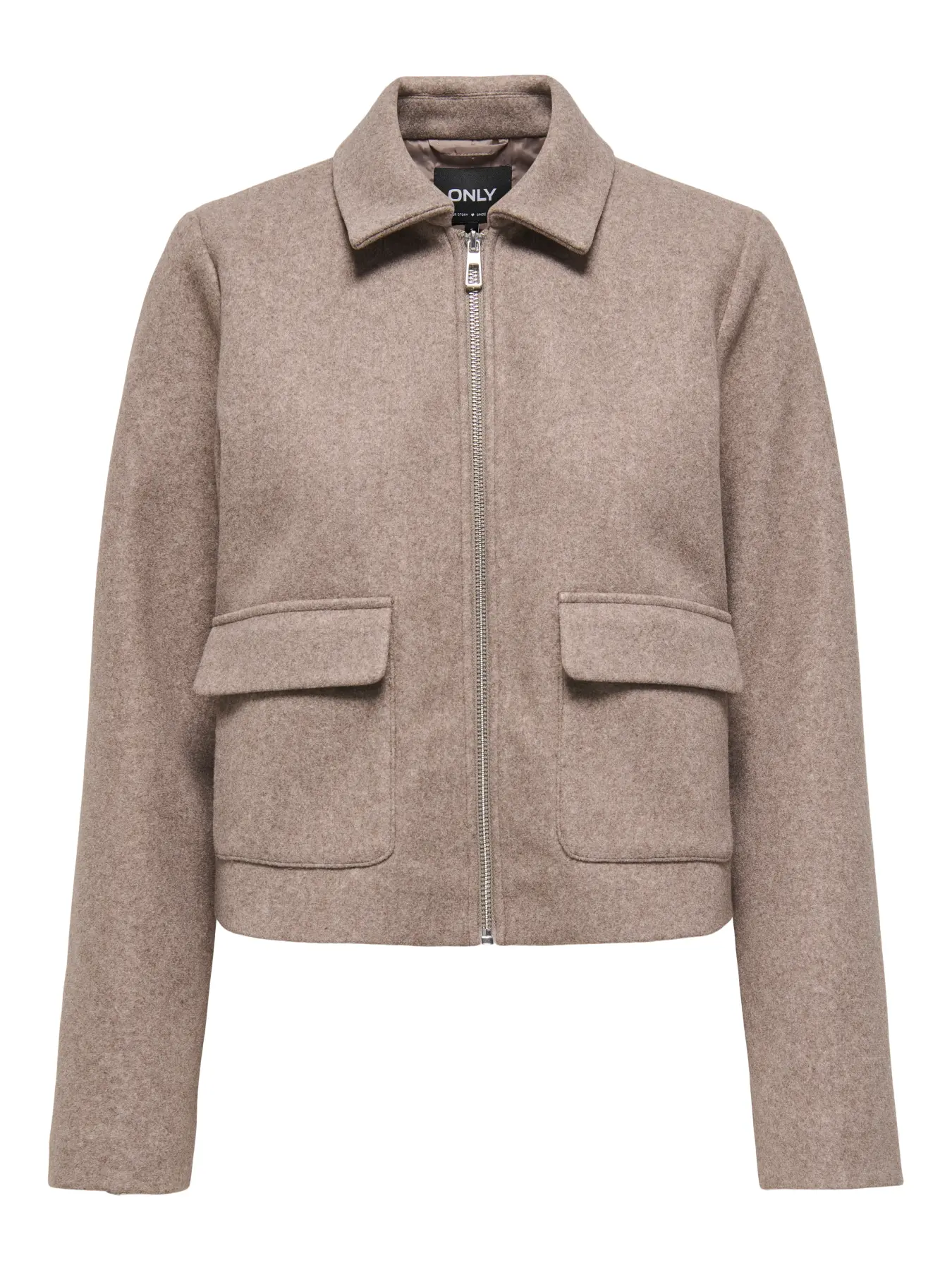 Casaco VELA Only Taupe Gray 1