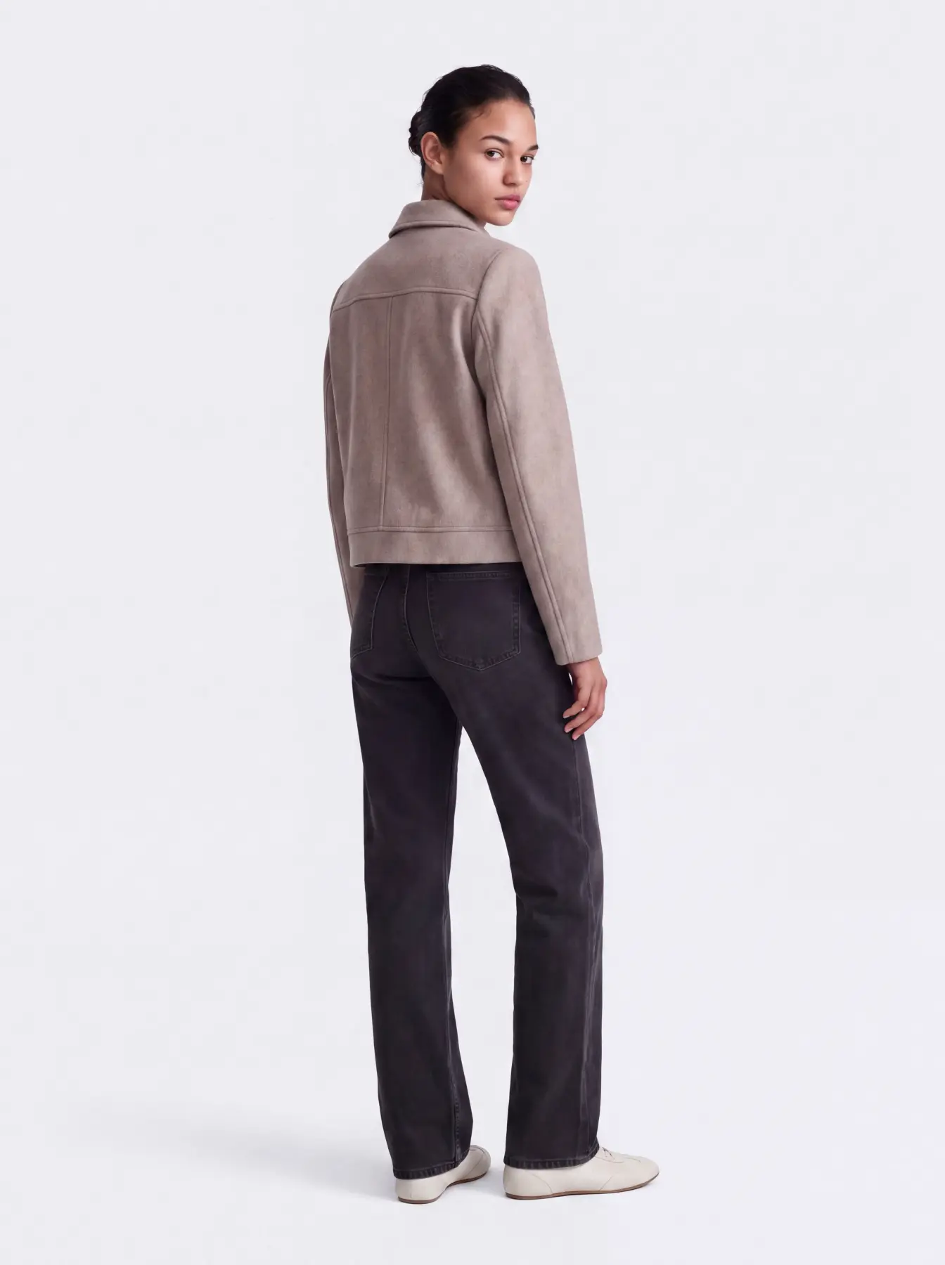 Casaco VELA Only Taupe Gray 6