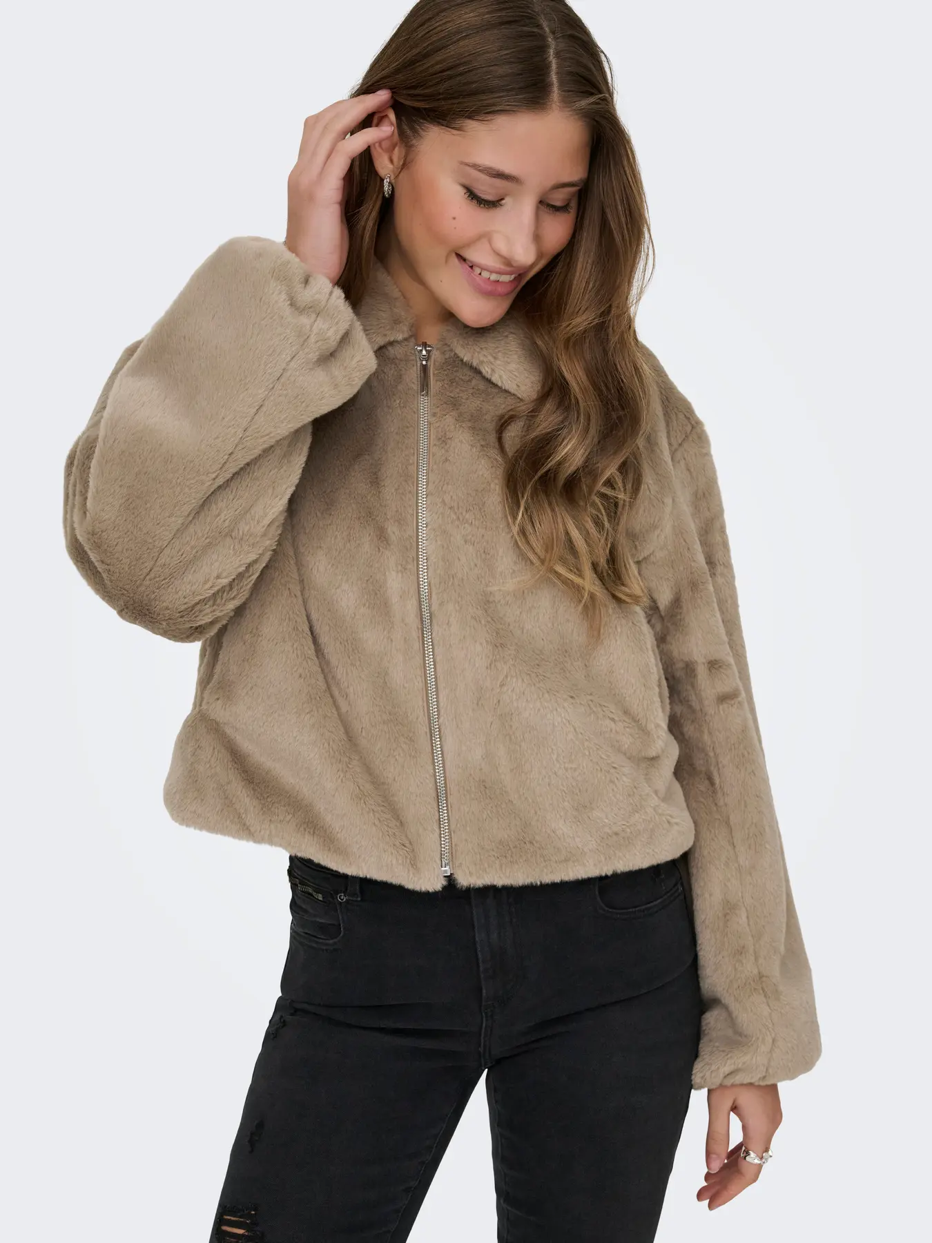 Casaco DANA Only Silver Mink 2