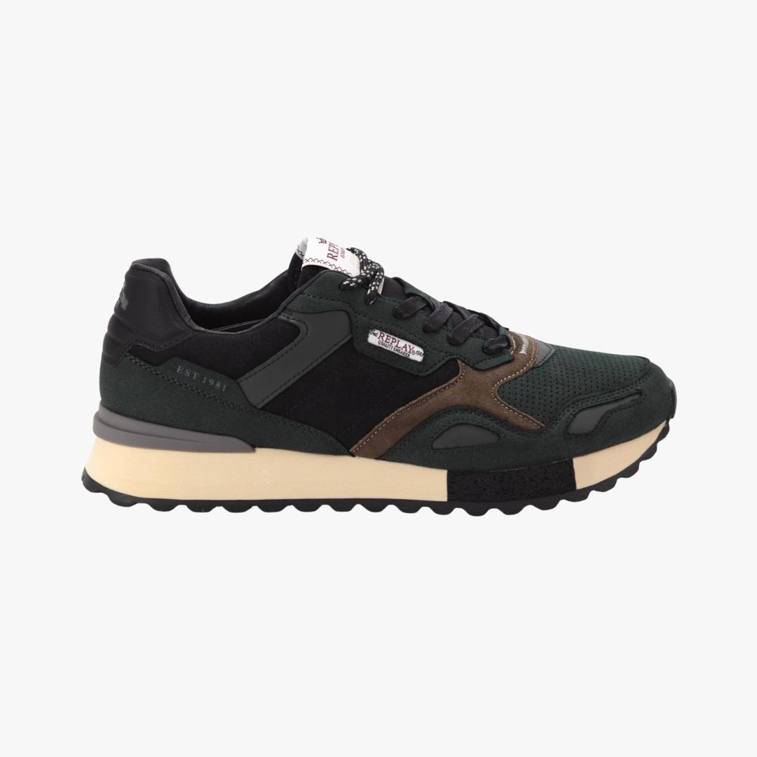 Sapatilhas RISE NBK Replay Military Green