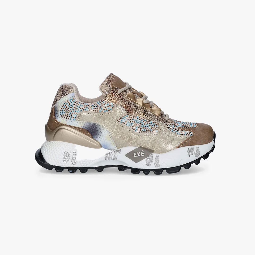 Sapatilhas D190608-22 Exé Beige Gold
