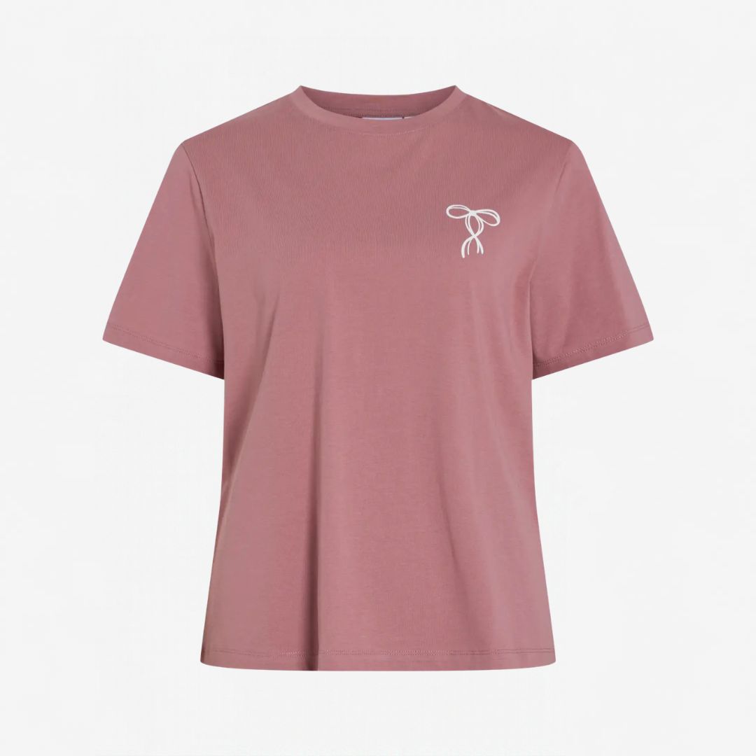 T-shirt SYBIL Vila Nostalgia Rose