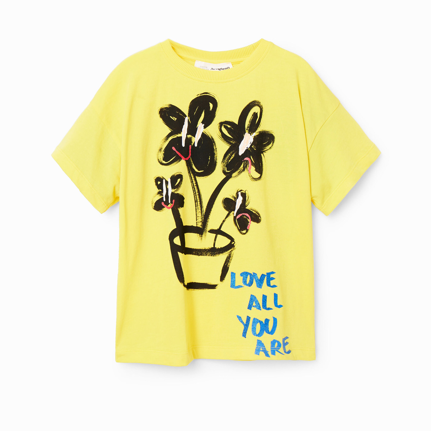 T-shirt Hippie Desigual  0