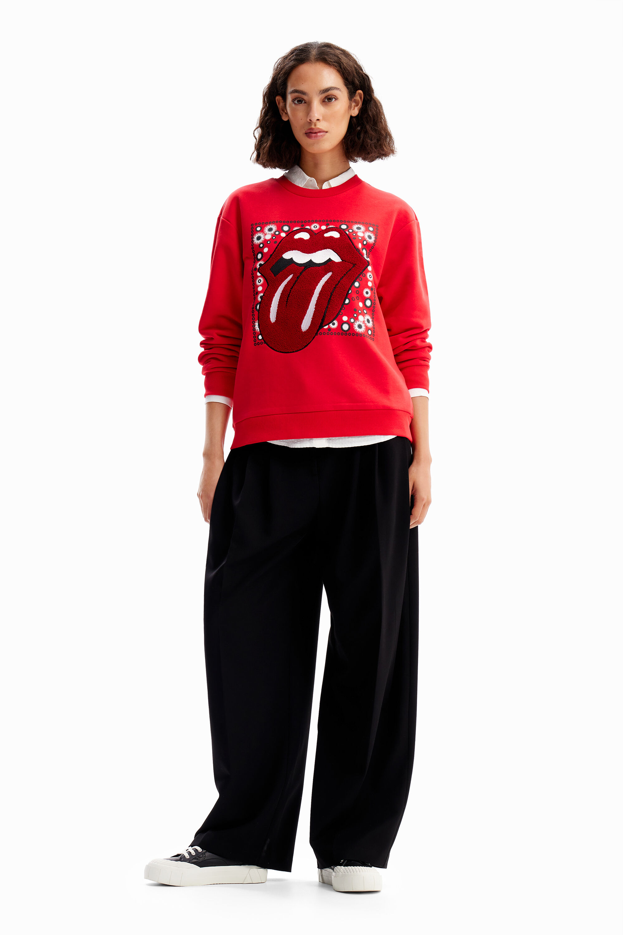 Sweat ROLLING STONES RED Desigual 2