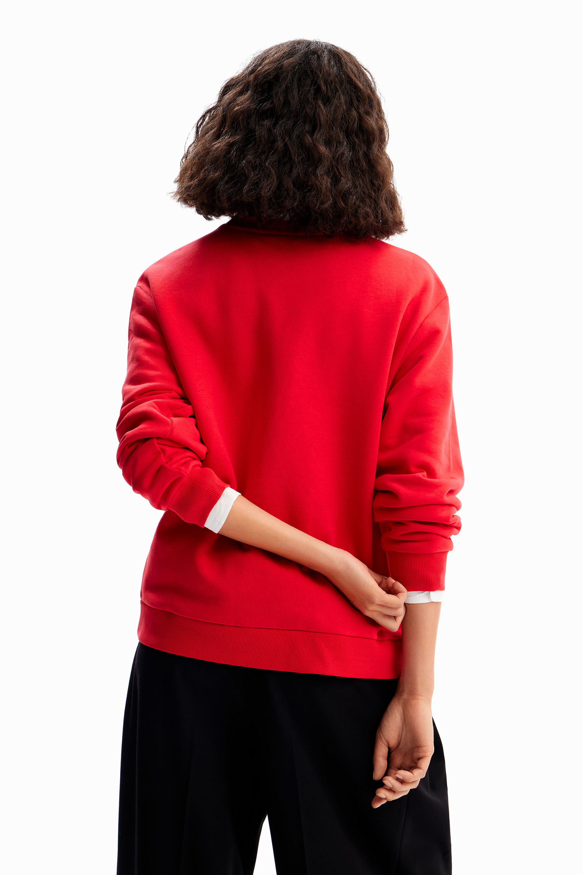 Sweat ROLLING STONES RED Desigual 3