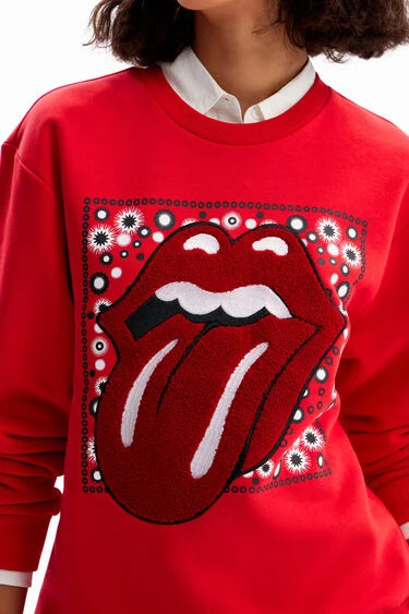 Sweat ROLLING STONES RED Desigual 4