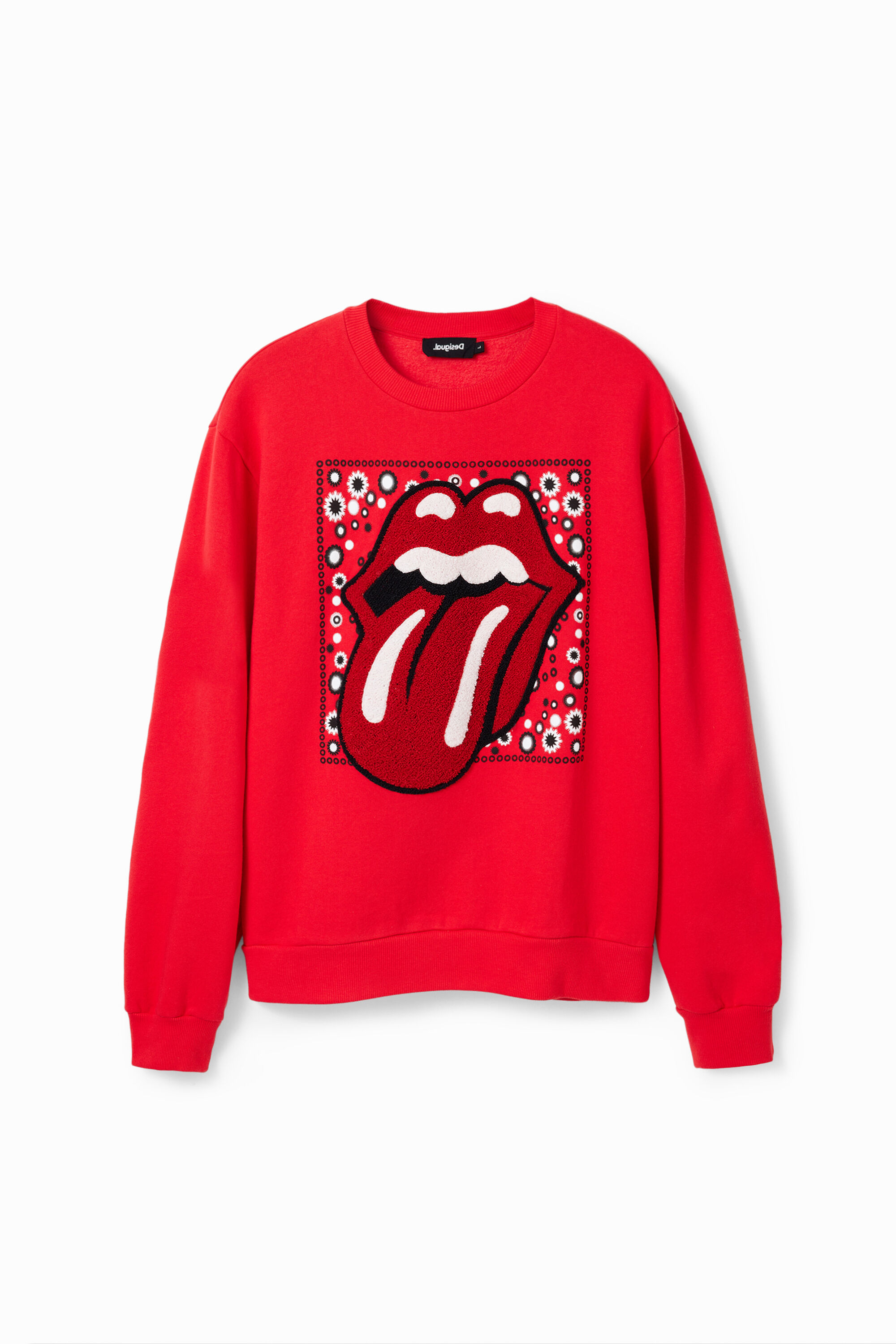 Sweat ROLLING STONES RED Desigual 5