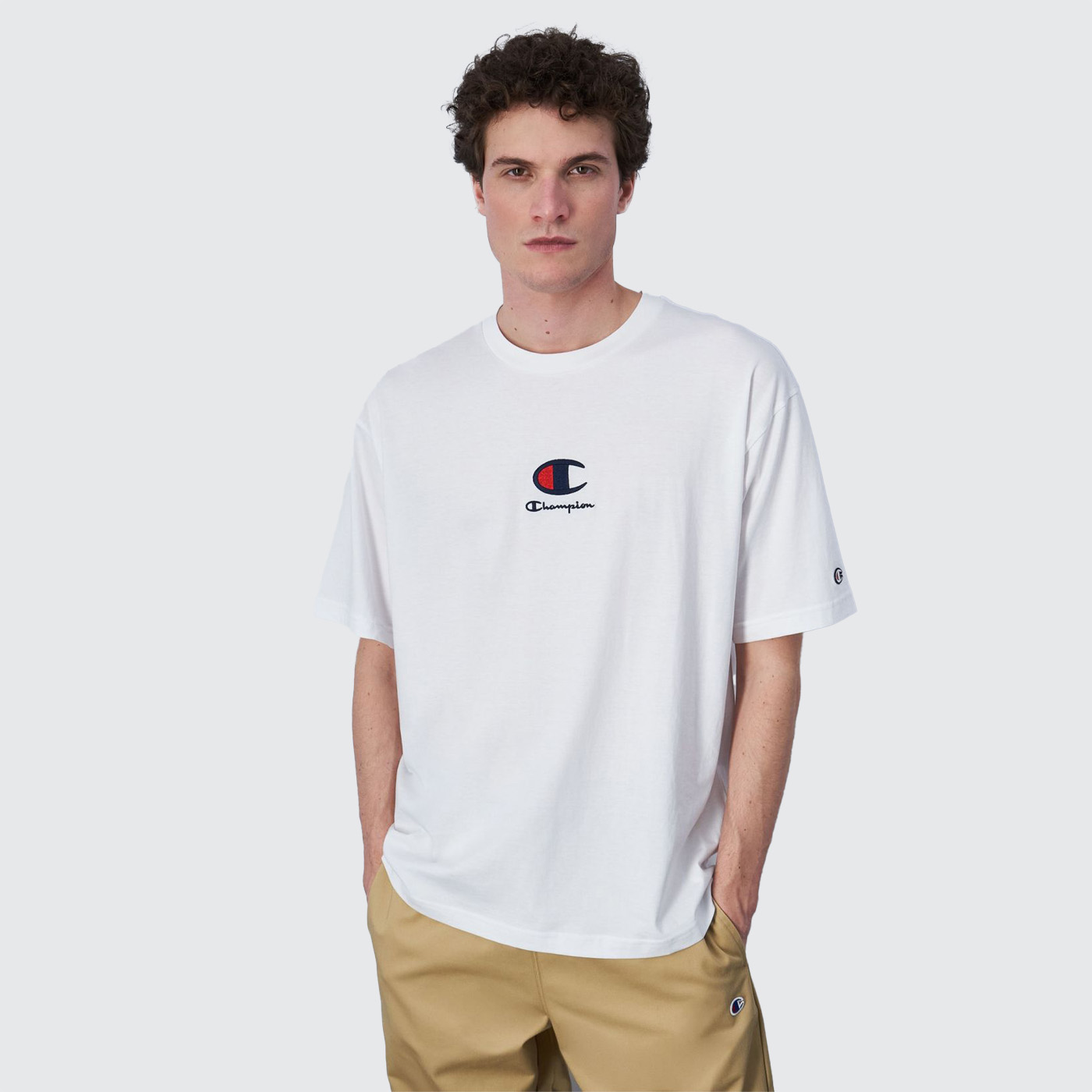T-shirt BIG SCRIPT Champion 0
