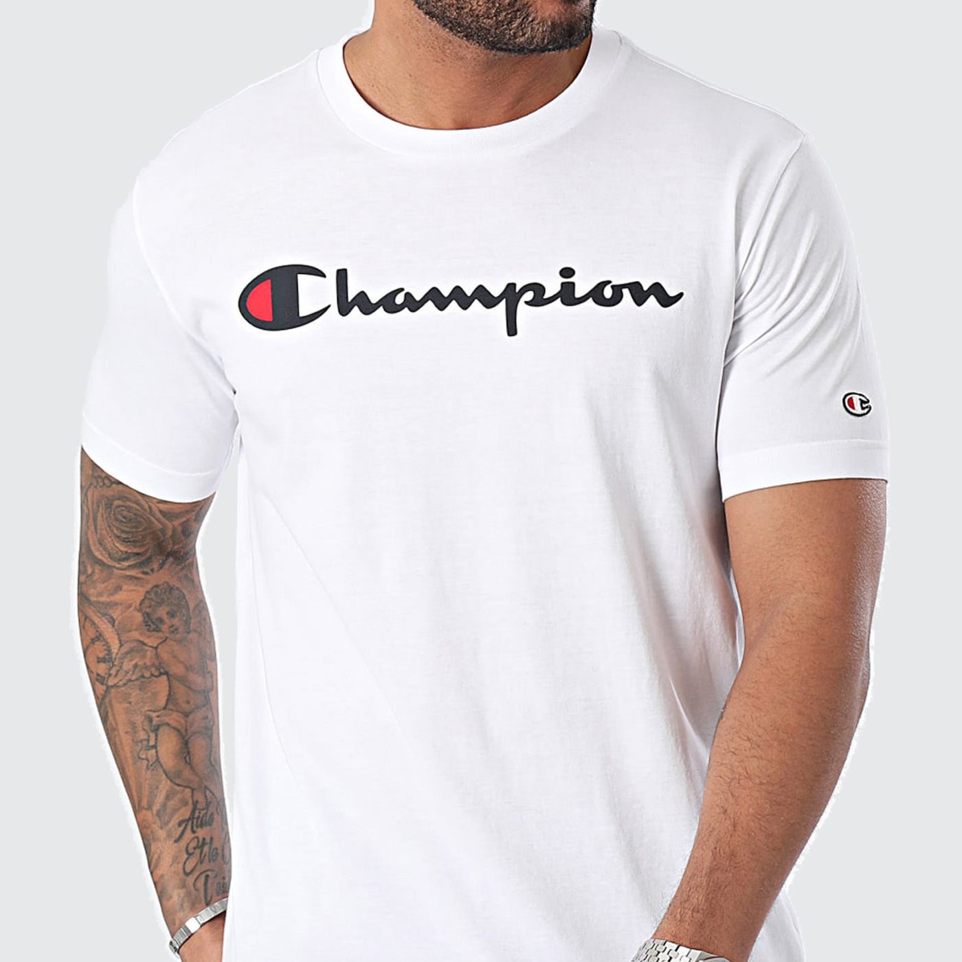T-shirt BIG SCRIPT Champion 0
