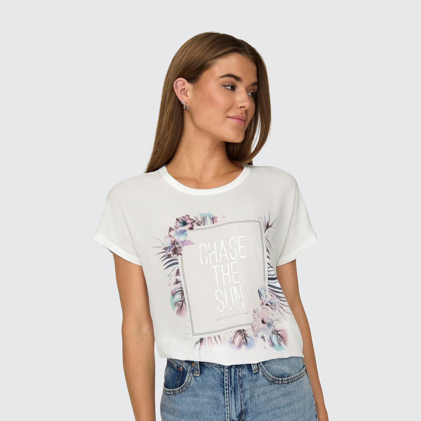 T-shirt ONLFLORA Only 0