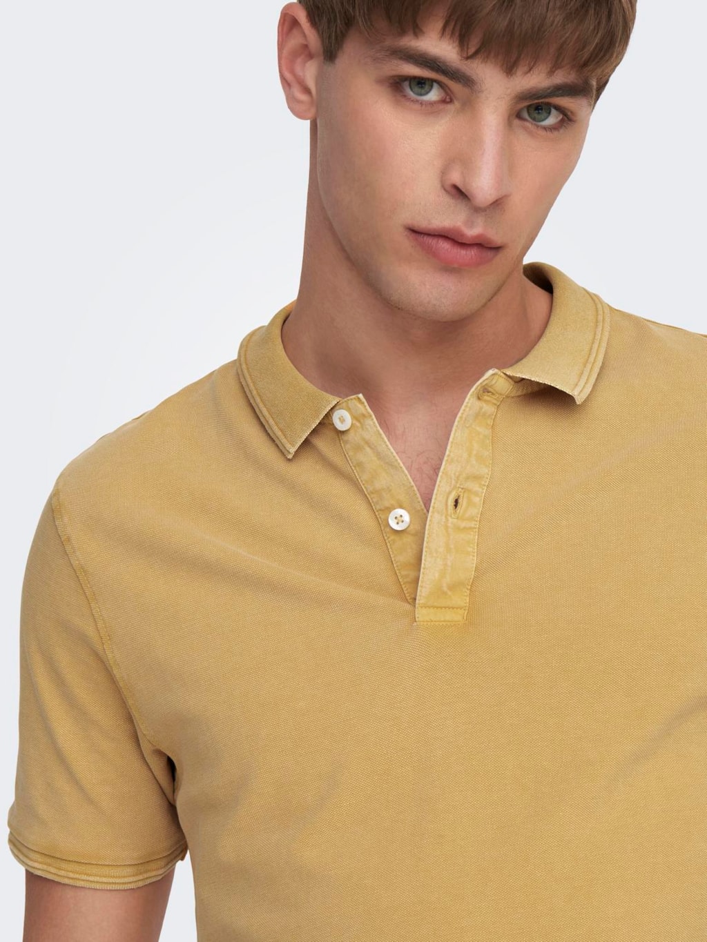 Polo ONSTRAVIS Only&Sons Amarelo 2