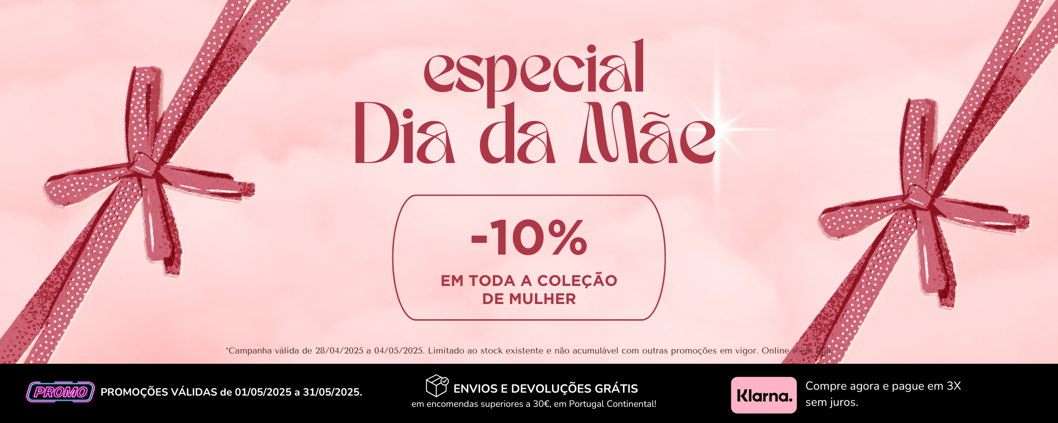 Banner Principal - Dia da Mãe 1