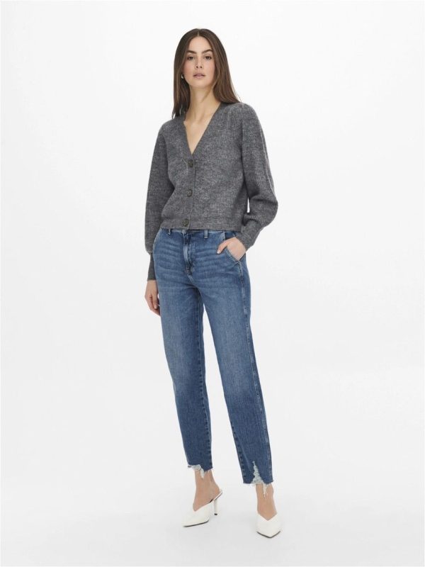 Cardigãn JDYREA JDY Dark Grey Melange 2