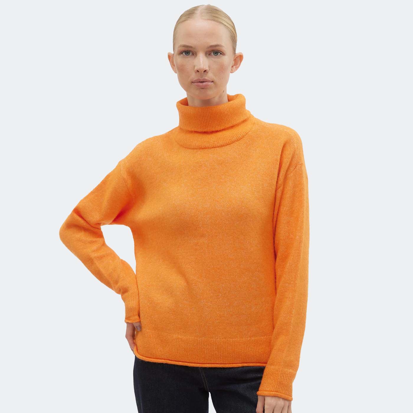 Camisola VMKADEN Veromoda Vibrant Orange 0
