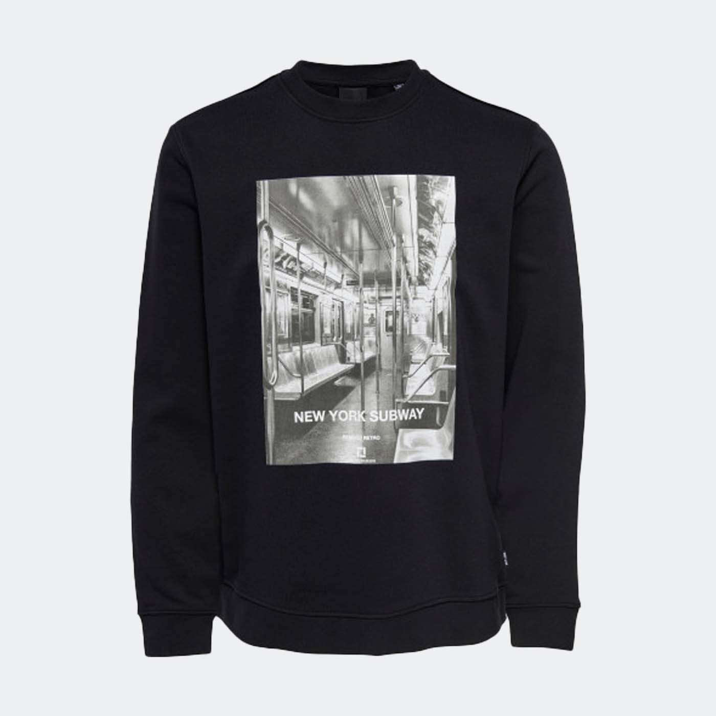 Sweatshirt ONSSEB Only&Sons Black 0