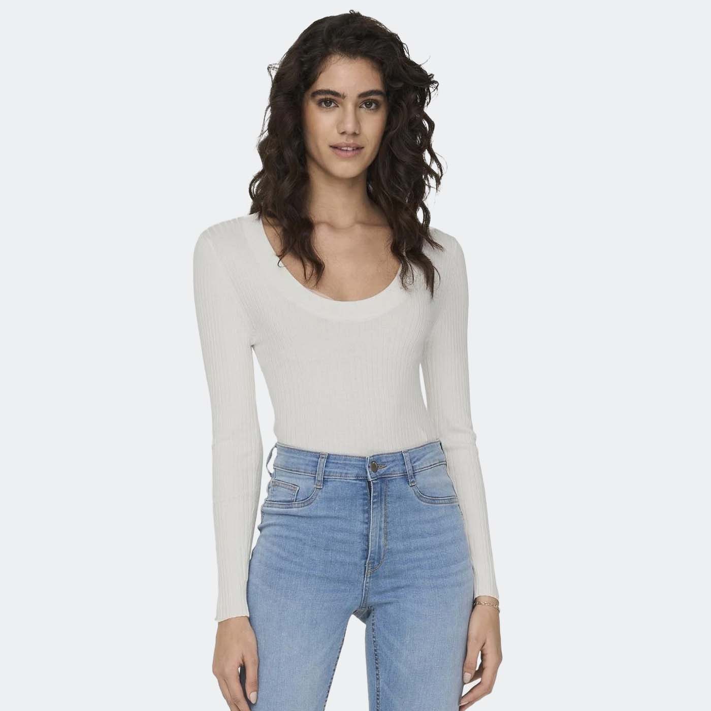 Camisola JDYPLUM JDY Cloud Dancer 0