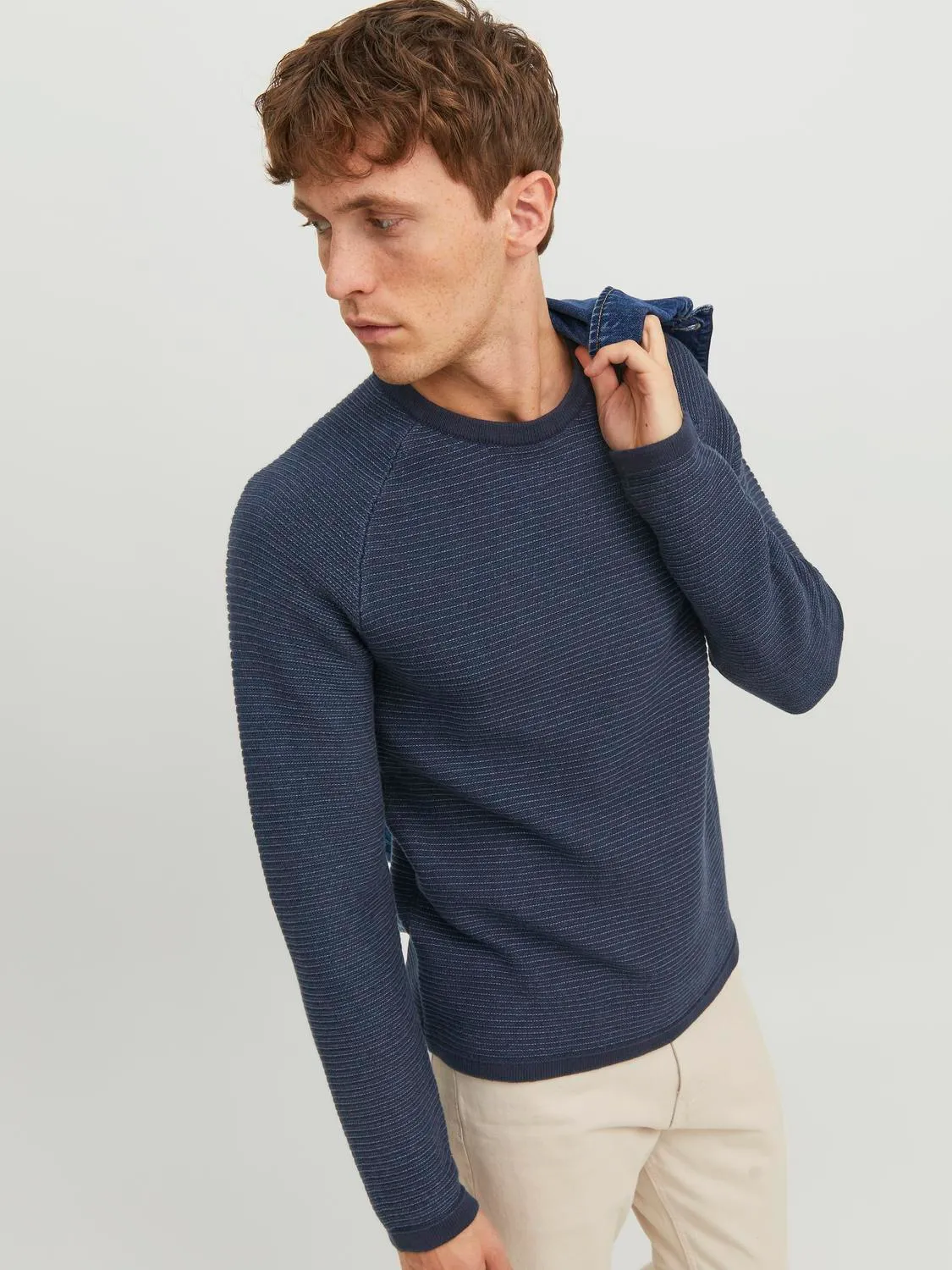 Camisola JJEJONES Jack&Jones Navy Blazer 1