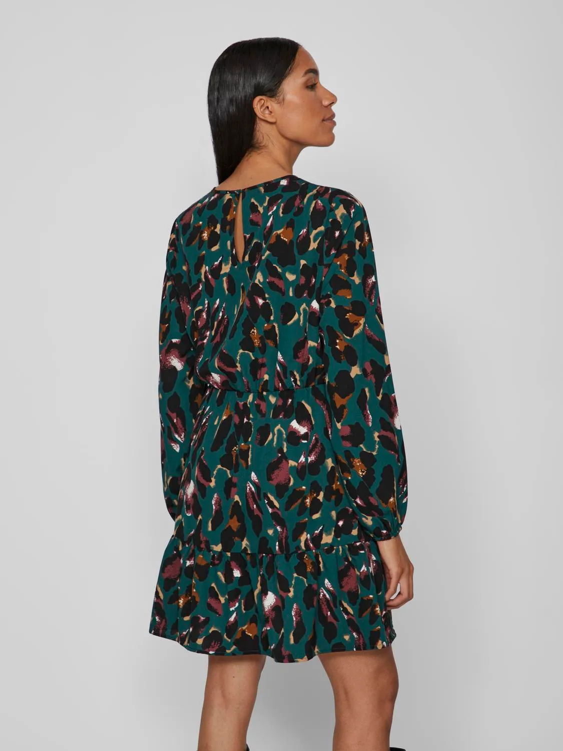 Vestido VIJULIETTA Vila Ponderosa Pine 4