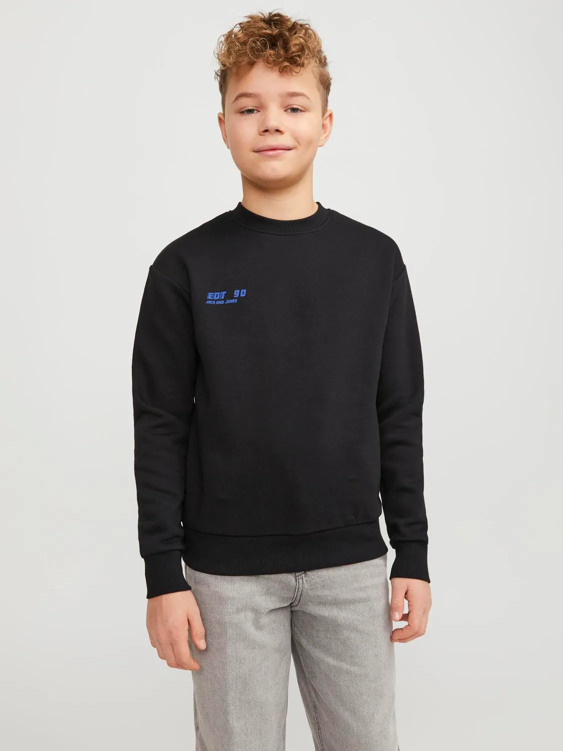 Sweatshirt JORCOLLECT Jack&Jones Júnior Black 1