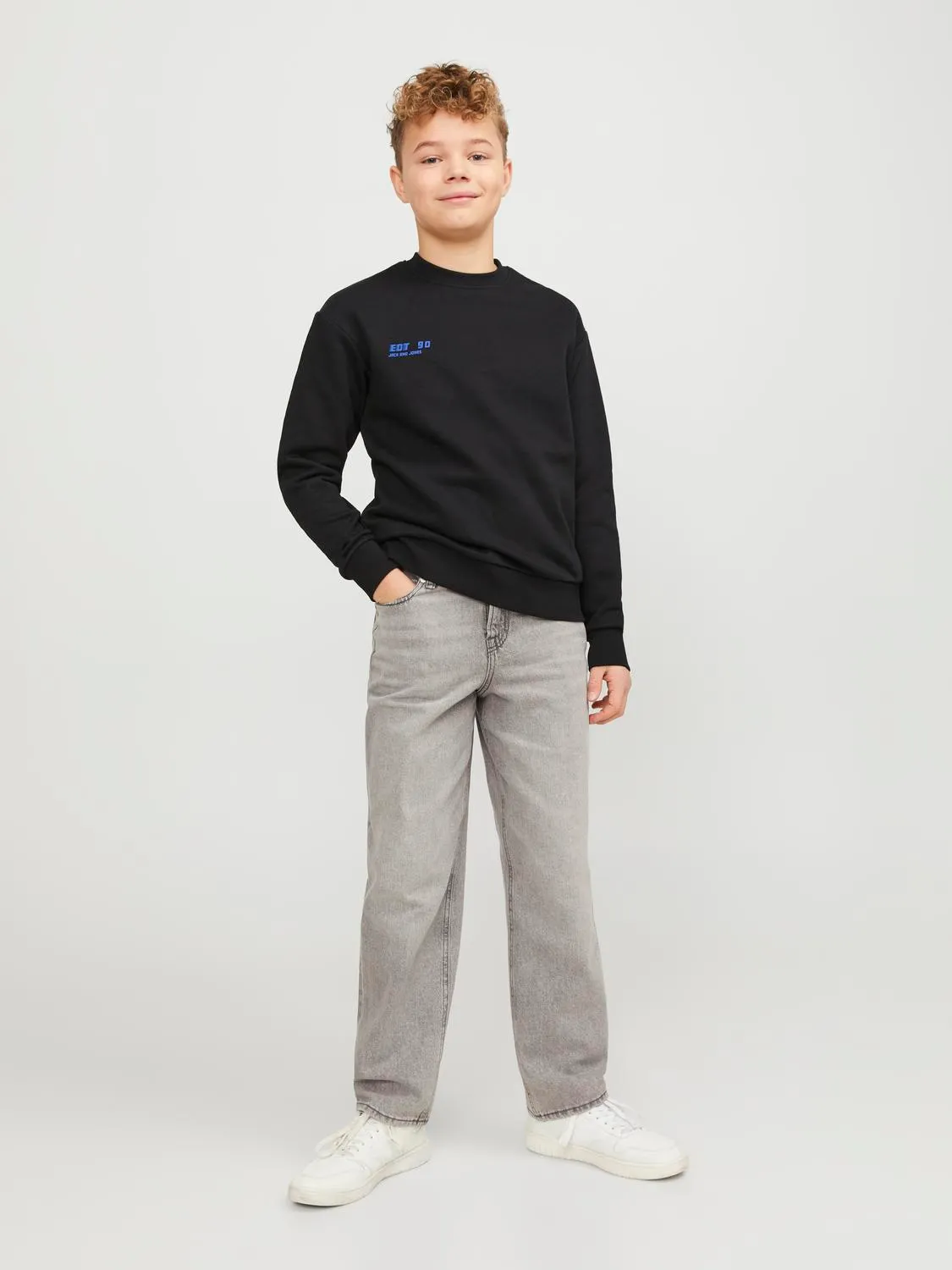 Sweatshirt JORCOLLECT Jack&Jones Júnior Black 4