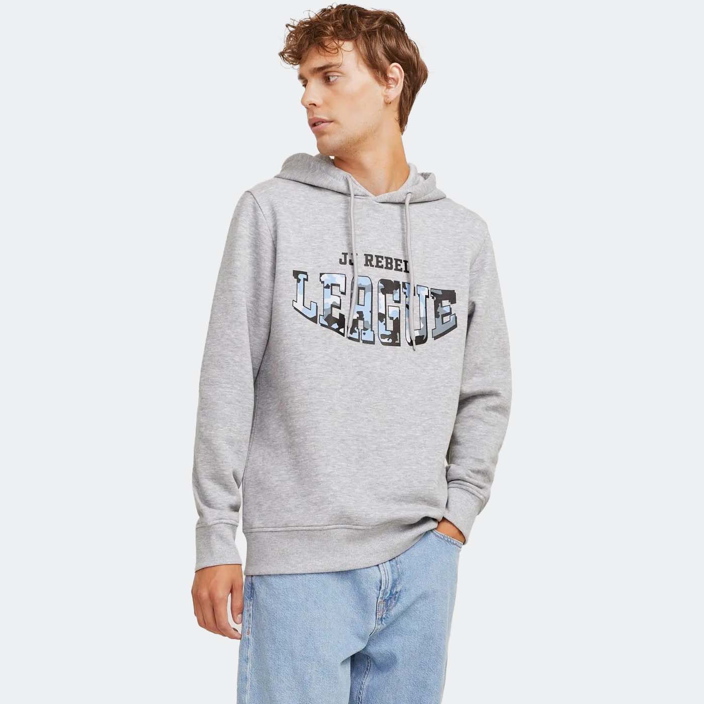 Sweatshirt JREBHAMILTON Jack&Jones Rebel Light Grey 0