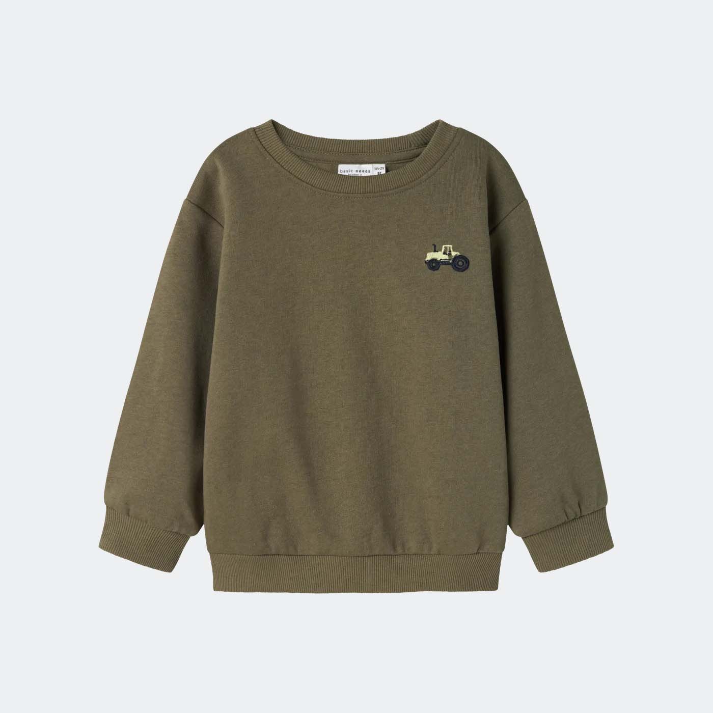 Sweatshirt NMMVALLEN Name It Dusty Olive 0