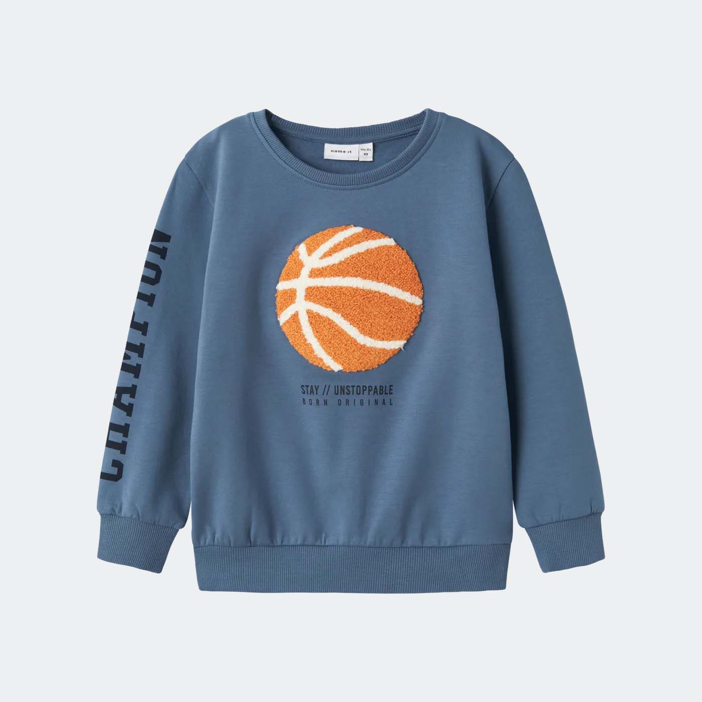 Sweatshirt NMMTAGE Name It China Blue 0