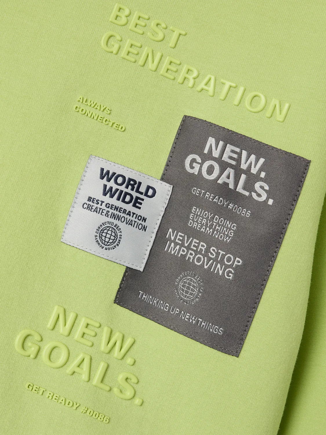 Sweatshirt NMMSAKU Name It Lettuce Green 2