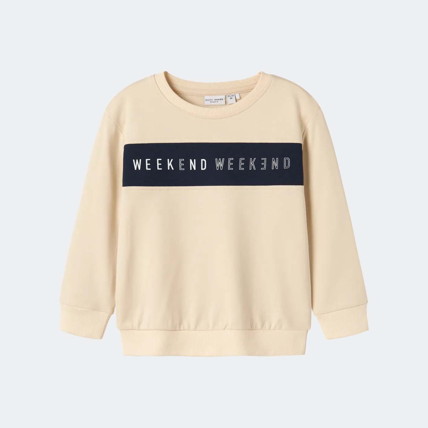 Sweatshirt NMMVANCE Name It Summer Sand 0