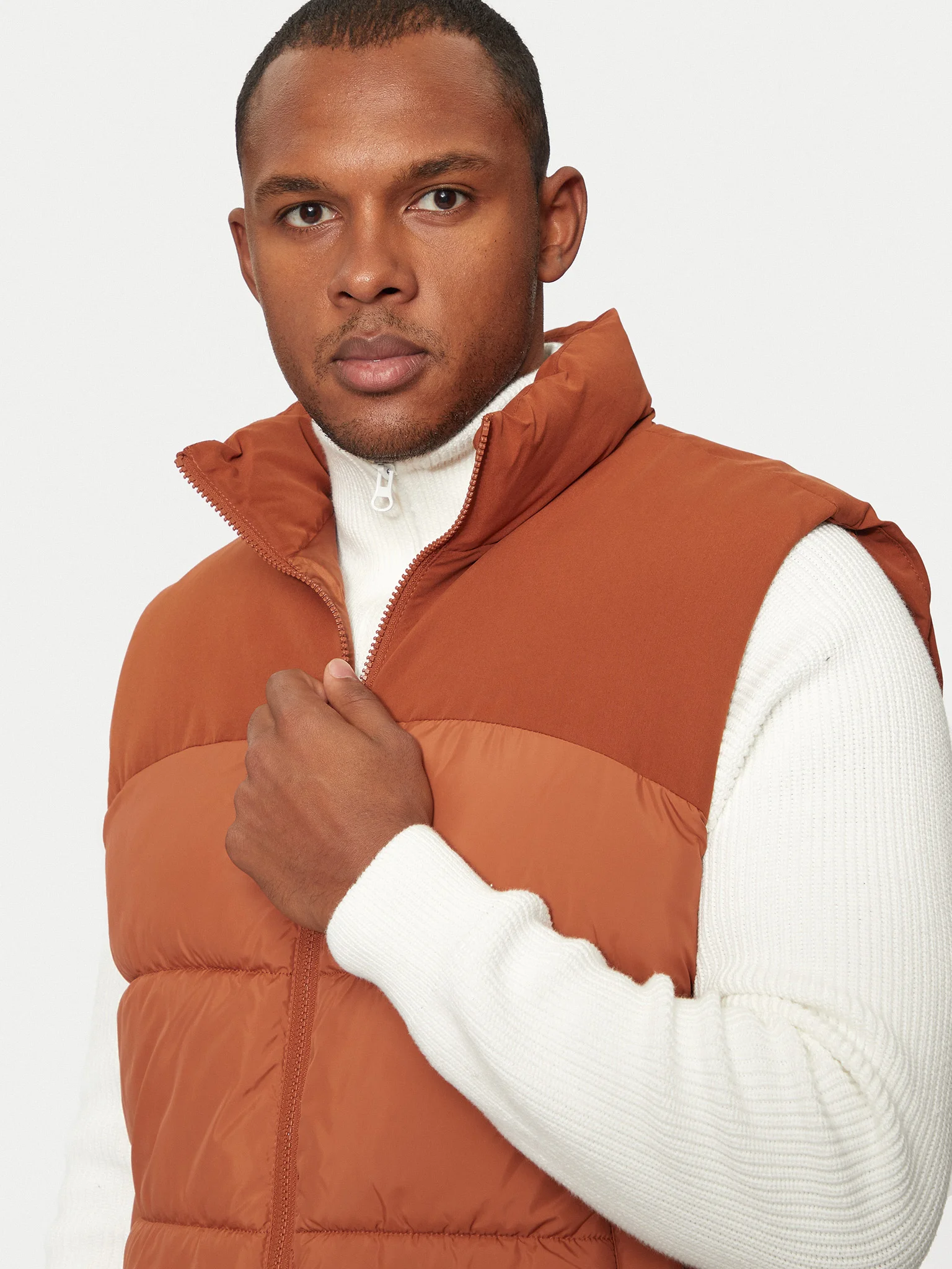 Colete JJMOON Jack&Jones Mocha 1